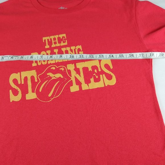 New The Rolling Stones Crop Short Sleeve Shirt - Picture 6 of 7